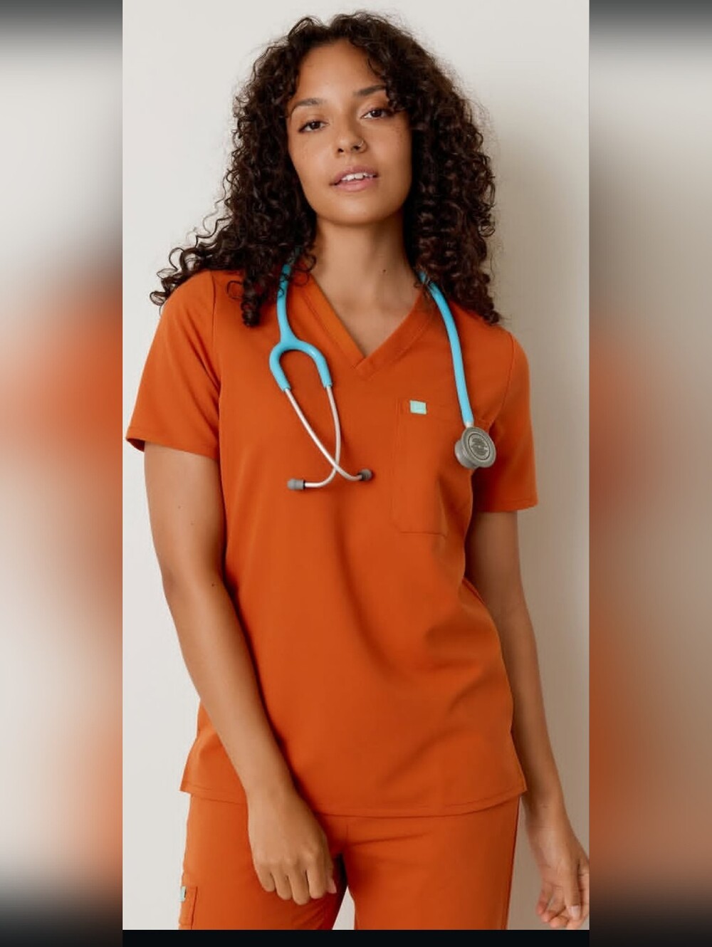 Garde Malade Rust Orange Scrub Set. Great For The Fall! 🍁